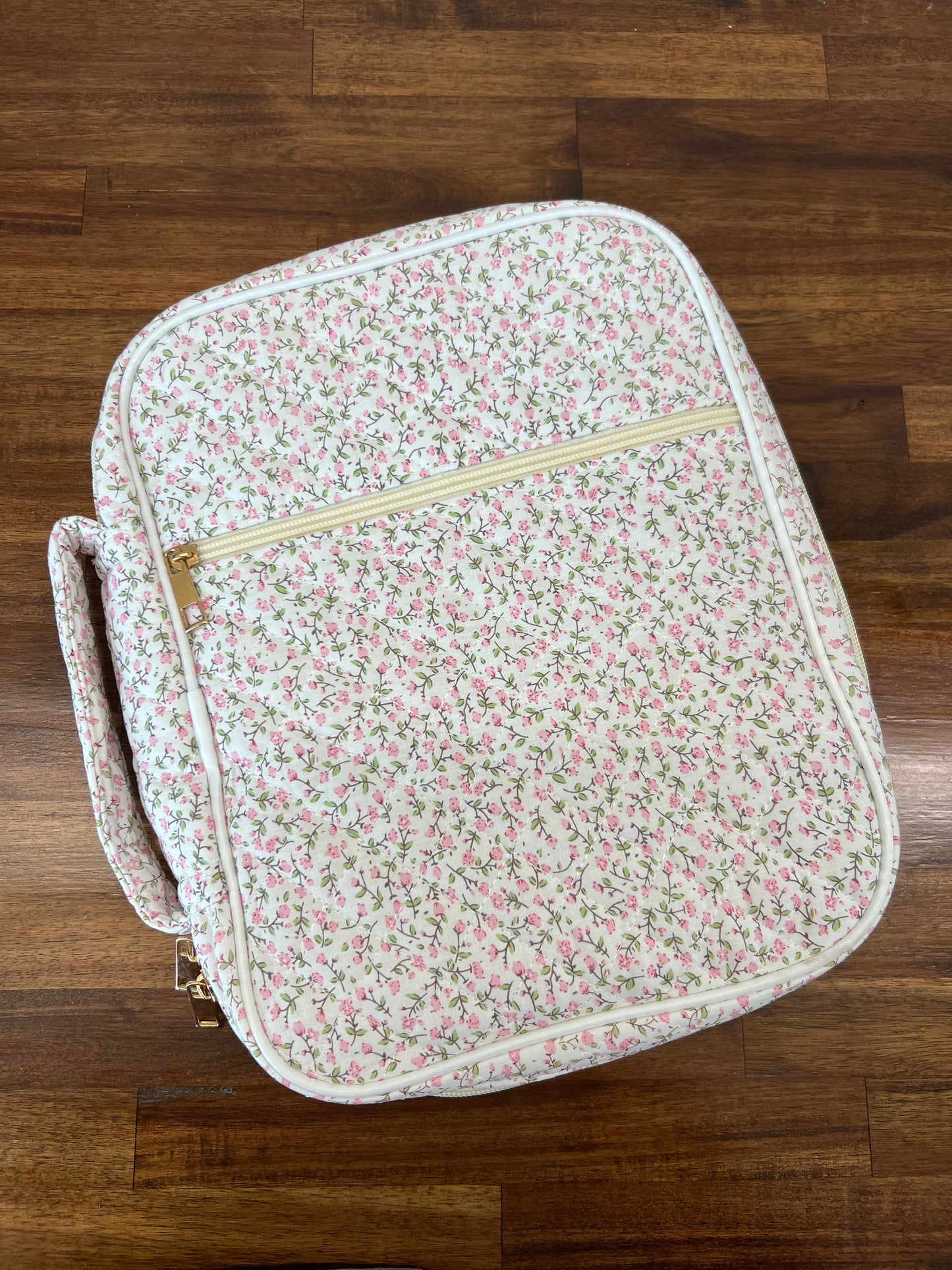 Cross Zippered Bible Cover with Handle