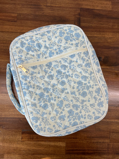 Cross Zippered Bible Cover with Handle