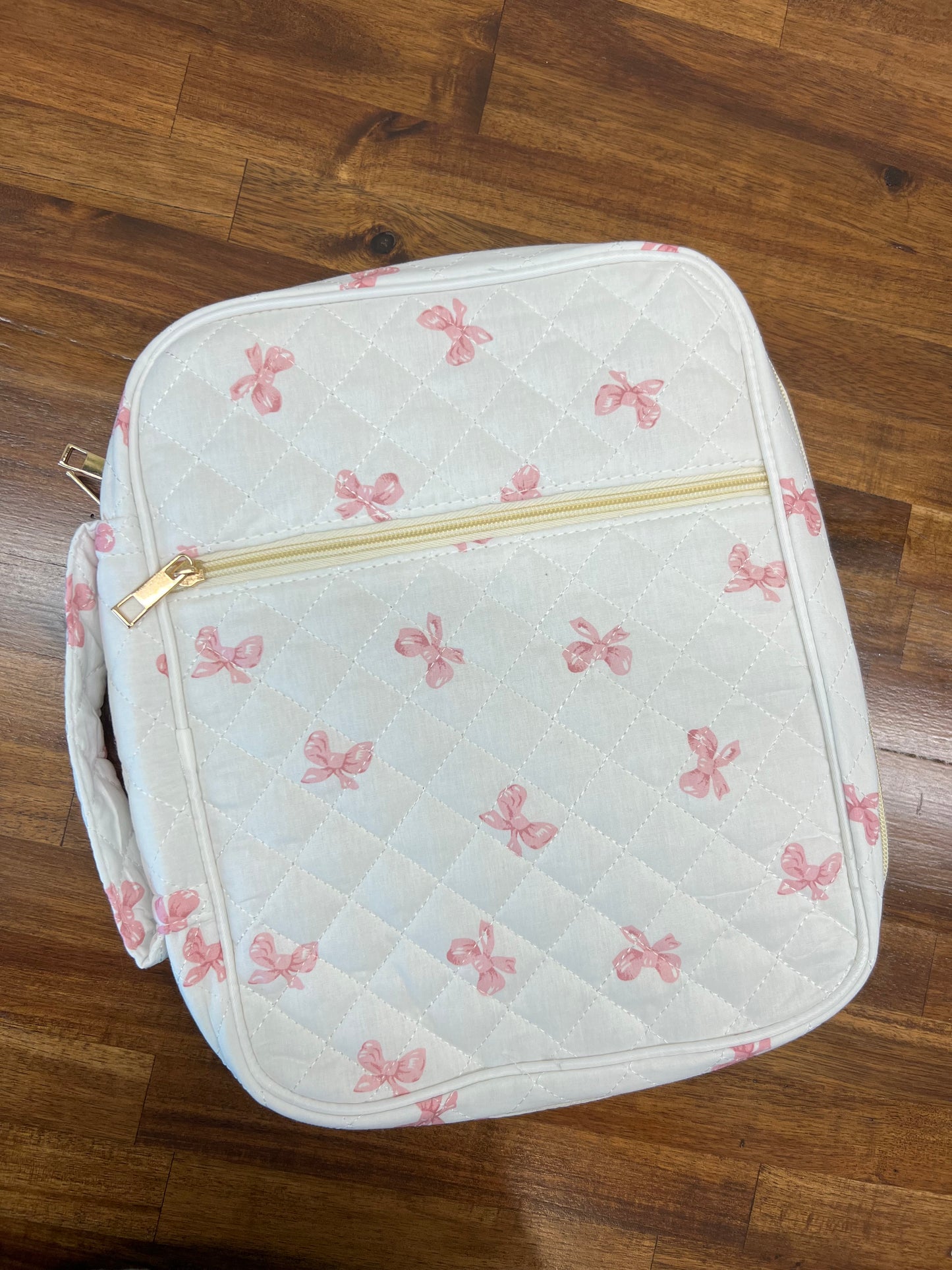 Cross Zippered Bible Cover with Handle