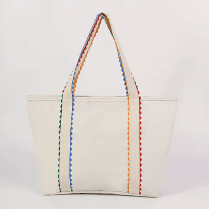 Canvas Ric Rac Tote