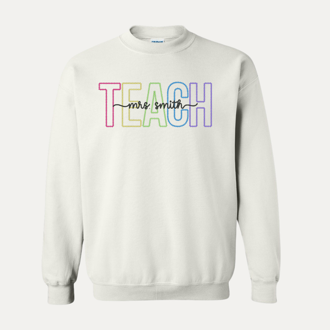 Custom Teach Outline + Name
