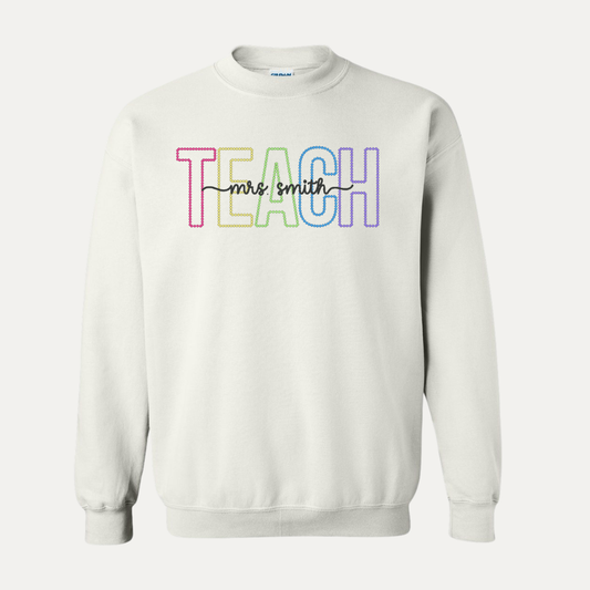 Custom Teach Outline + Name