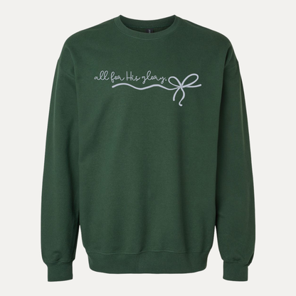 all for his glory bow