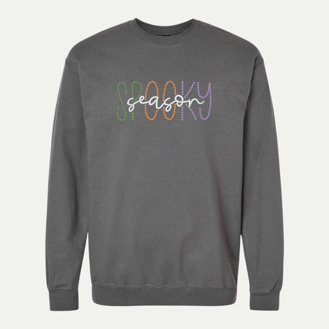 spooky season with dots