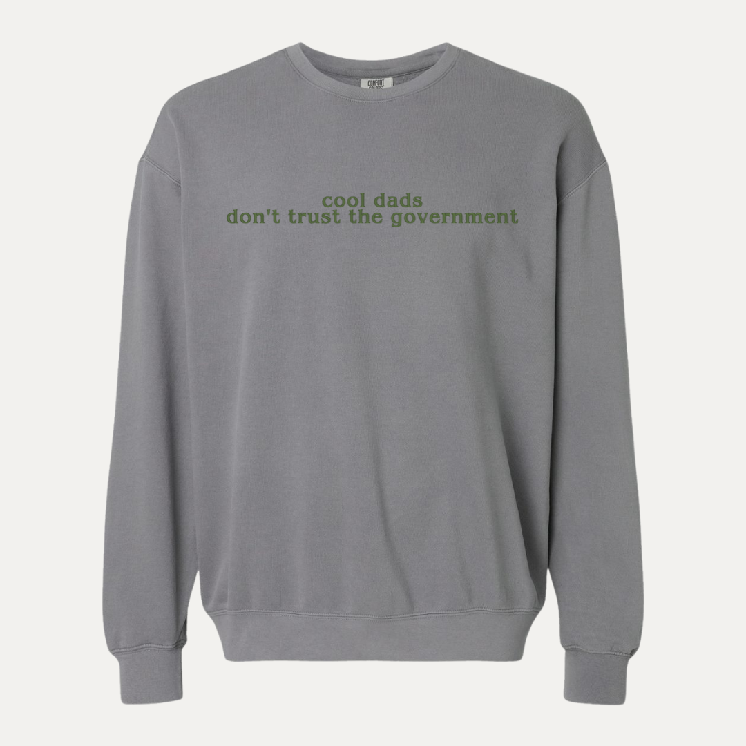 Cool Dads Don't Trust the Government