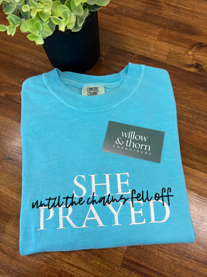 She Prayed