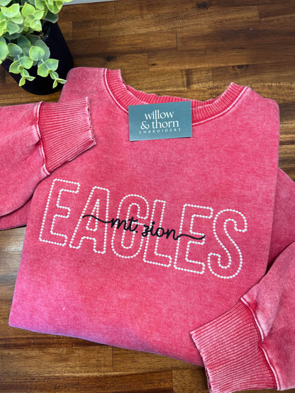 Custom Mascot Candlewick + Lovelace Font