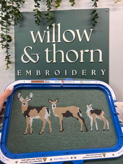Cross Stitch Deer